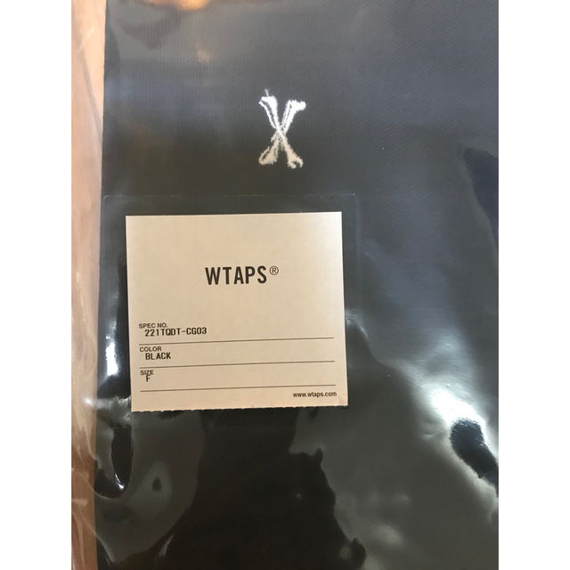 W)taps(ダブルタップス)のWTAPS THIEVERY / BAG / COTTON ナップサック 黒正規 メンズのバッグ(バッグパック/リュック)の商品写真