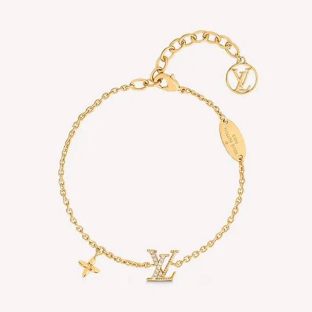 新品 ルイヴィトン ブレスレット LV イニシャルロゴ M00587 カタログ