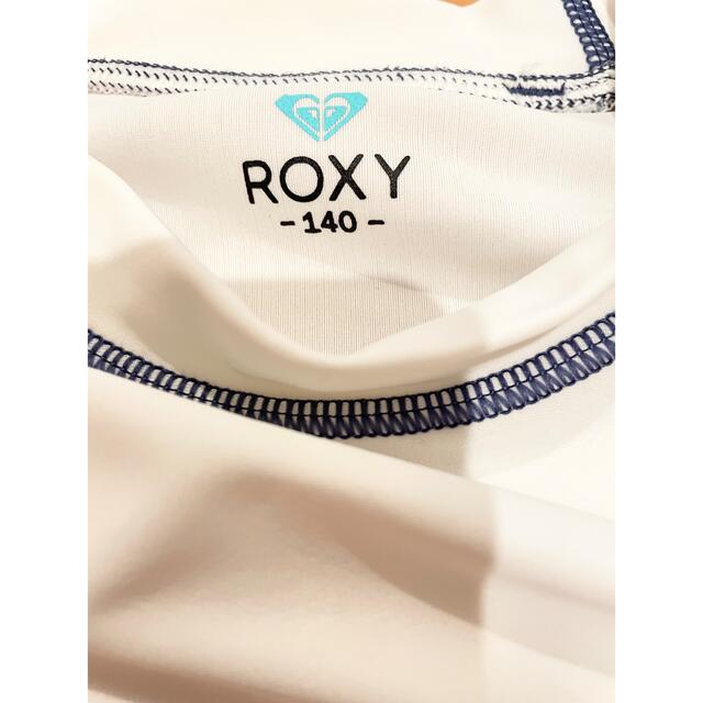 Roxy(ロキシー)のROXYロキシー　キッズ　ラッシュガード　長袖140 キッズ/ベビー/マタニティのキッズ服女の子用(90cm~)(その他)の商品写真