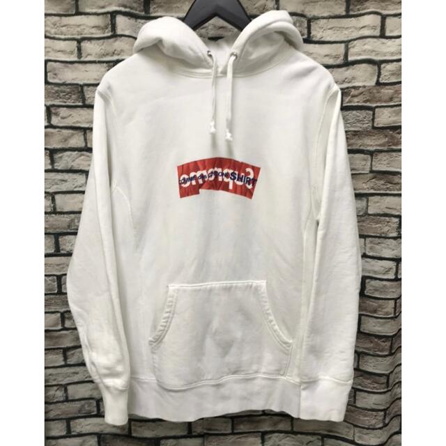 シュプリーム×コムデギャルソンシャツ★Box Logo ボックスロゴパーカー