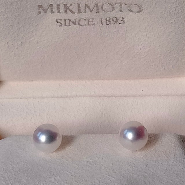 日本製】 MIKIMOTO - パールイヤリング 高品質 美品 ミキモト K18