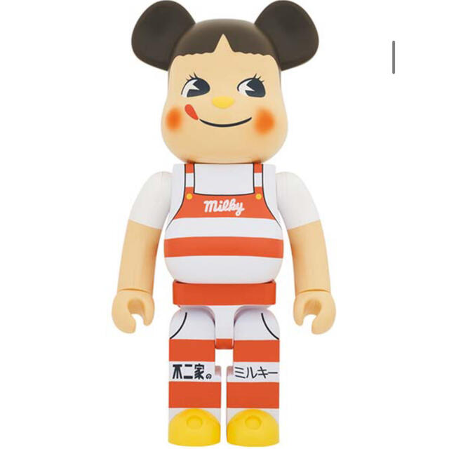 「BE@RBRICK ペコちゃん ミルキー三角帽子デザイン 1000％」