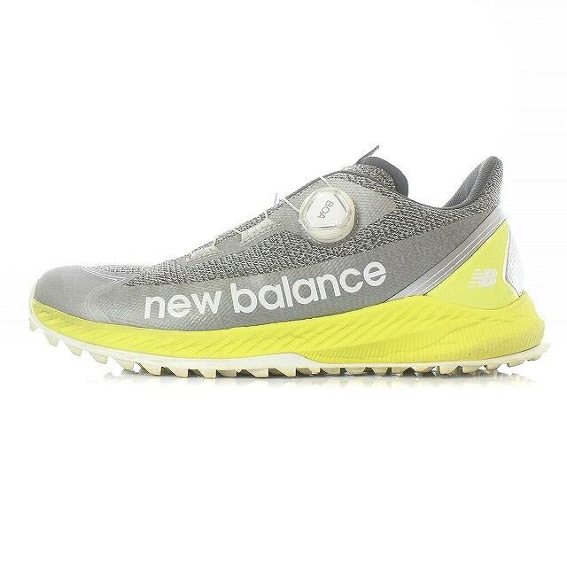 New Balance(ニューバランス)のニューバランス MGS1001G スニーカー ゴルフ 27.5cm シルバー色 メンズの靴/シューズ(スニーカー)の商品写真