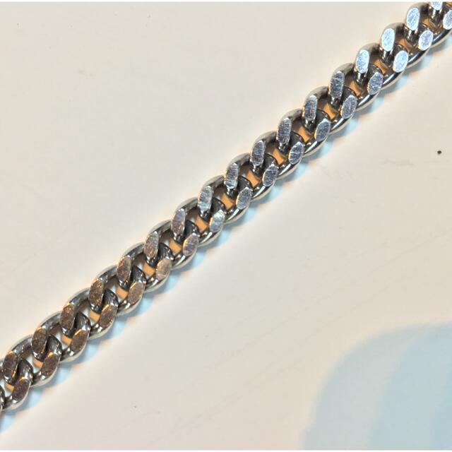 ブレスレット Pt850 喜平 2面カット プラチナ 約20g 品