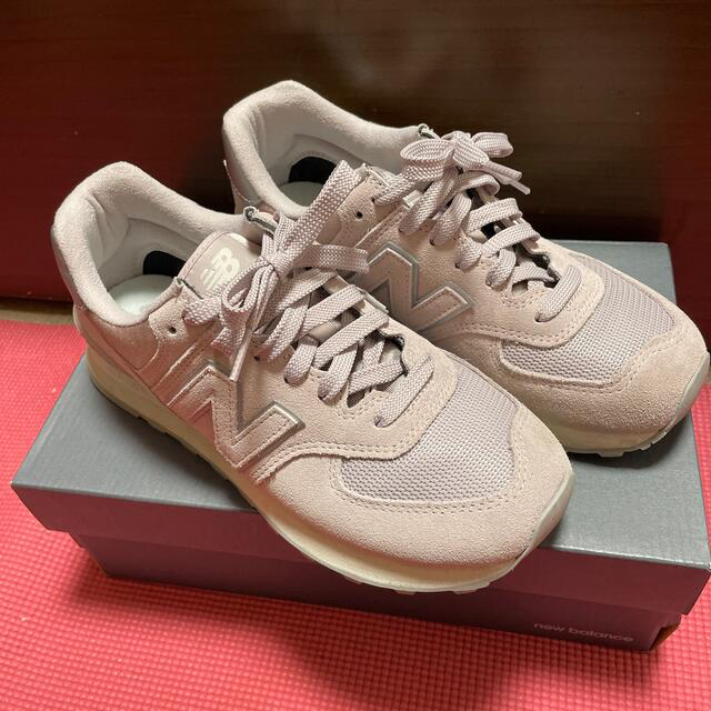 New Balance - 美品 ニューバランス 574 レディース25センチの通販 by ...