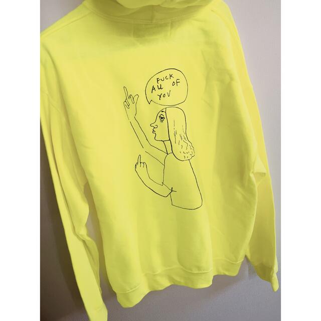 markgonzales♡蛍光黄色パーカー