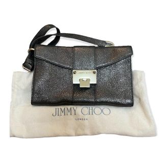 ジミーチュウ(JIMMY CHOO)のジミーチュウ　メタリックレザー　クラッチバッグ　バッグ(クラッチバッグ)