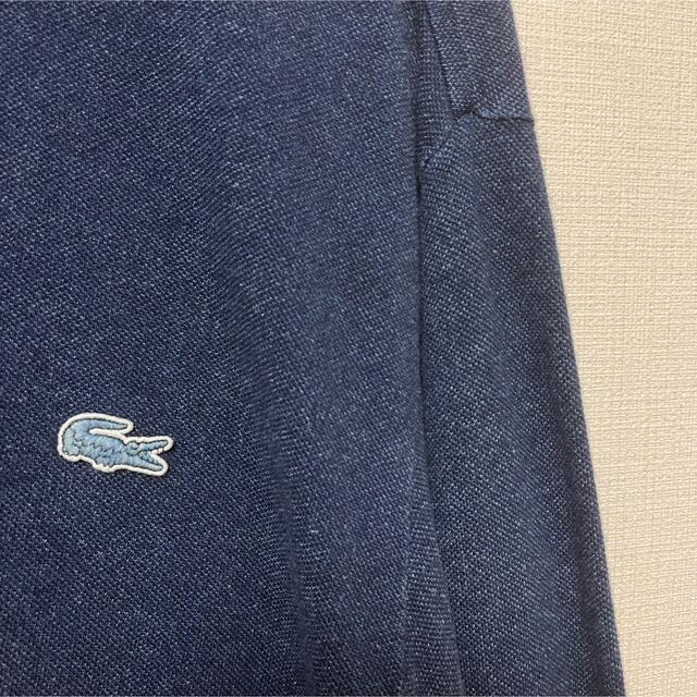 LACOSTE(ラコステ)のLACOSTE ラコステ ポロシャツ　インディゴ メンズのトップス(ポロシャツ)の商品写真