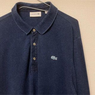 ラコステ(LACOSTE)のLACOSTE ラコステ ポロシャツ　インディゴ(ポロシャツ)