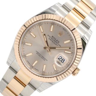 ロレックス(ROLEX)のロレックス ROLEX デイトジャスト41 腕時計 メンズ【中古】(腕時計(アナログ))