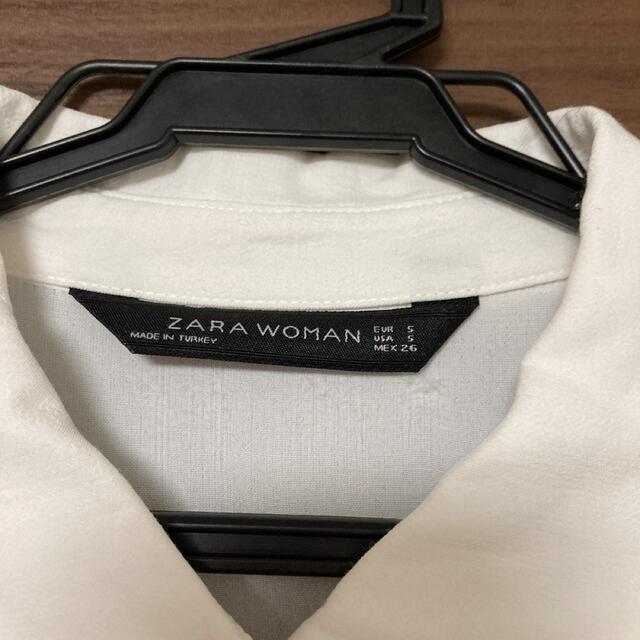 ZARA(ザラ)のZARAブラウジングシャツ ブラウス チュニック レディースのトップス(シャツ/ブラウス(半袖/袖なし))の商品写真