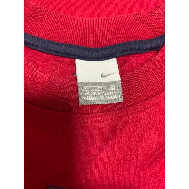 NIKE(ナイキ)のナイキ　赤　スポーツウェア　XL 大きめ　nike 夏物　tシャツ メンズのトップス(Tシャツ/カットソー(半袖/袖なし))の商品写真