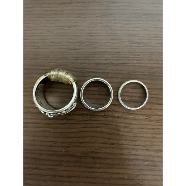 指輪　3つセット レディースのアクセサリー(リング(指輪))の商品写真