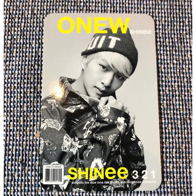 SHINee 321 オニュ トレカ ONEW リール -