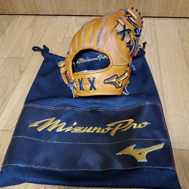 MIZUNO(ミズノ)のあ様専用　mizunoプロ軟式オーダーグローブ スポーツ/アウトドアの野球(グローブ)の商品写真