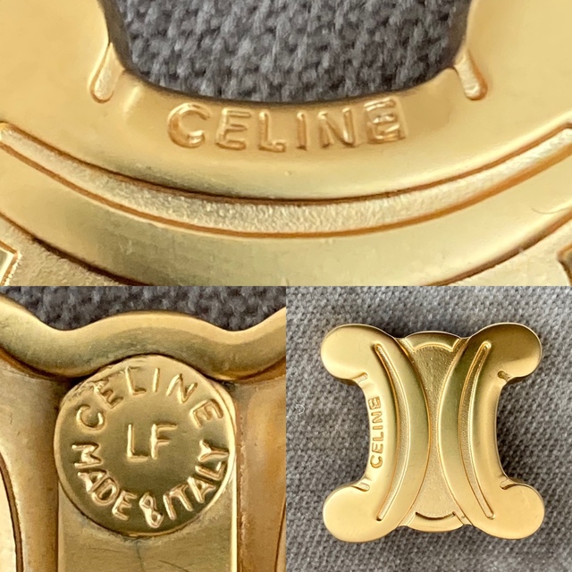 celine(セリーヌ)のおまとめ2点🙇‍♀️ CELINE 💙 ヴィンテージ ネックレスとイヤリング レディースのアクセサリー(ネックレス)の商品写真