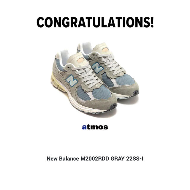 New Balance - New Balance M2002RDD GRAY 22SS-Iの通販 by こうや's