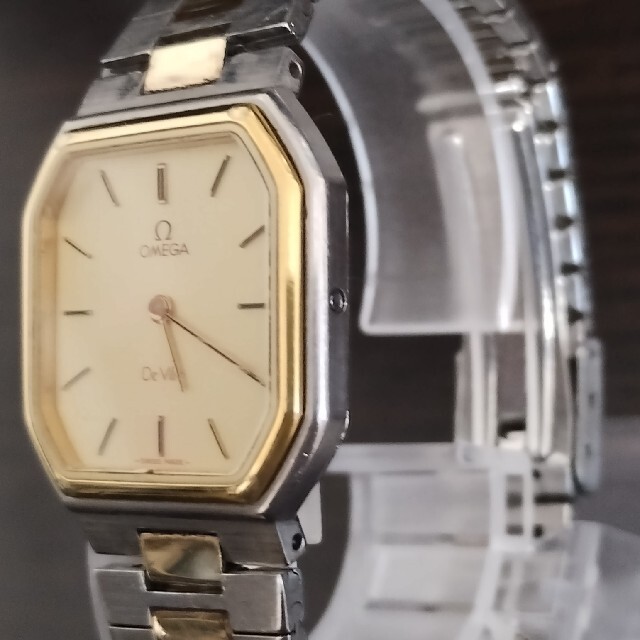 稼動品　オメガ　デビル　1365 　レディース　腕時計　純正ベルト