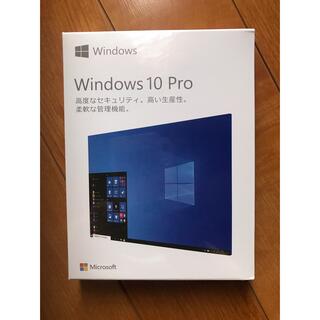 Microsoft - Microsoft Windows 10 Pro  パッケージ　新品未開封