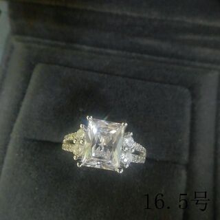 tt16044閉店セール16.5号リング華麗優雅高級模造ダイヤモンドリング(リング(指輪))