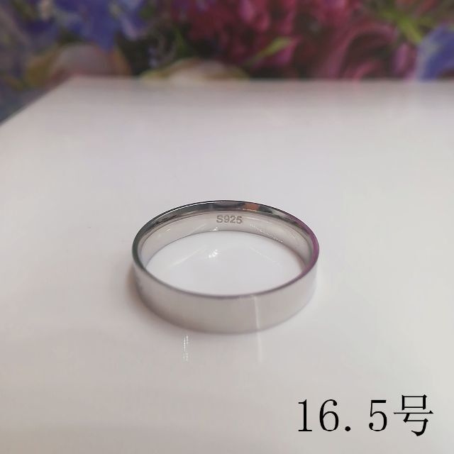 tt16046閉店セール16.5号リング英文字刻印リング レディースのアクセサリー(リング(指輪))の商品写真