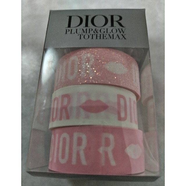 Dior(ディオール)の[未開封] [未使用] ディオール✿マスキングテープ☆3個セット インテリア/住まい/日用品の文房具(テープ/マスキングテープ)の商品写真