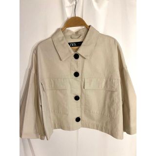 ザラ(ZARA)の[ZARA]ショート丈デニムジャケット(Gジャン/デニムジャケット)