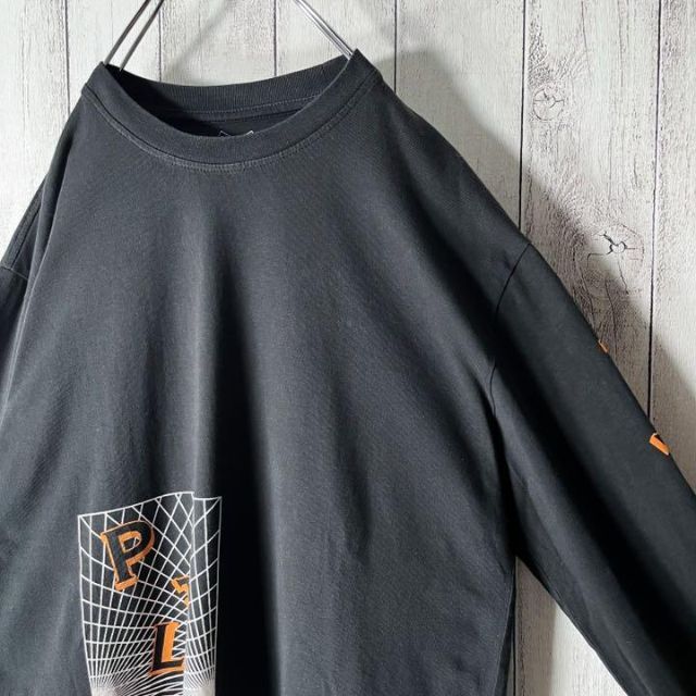 高い品質 パレス PALACE グリッド スリーブロゴ ロンT 黒 即完売の通販 by ☆SCARERS☆|ラクマ