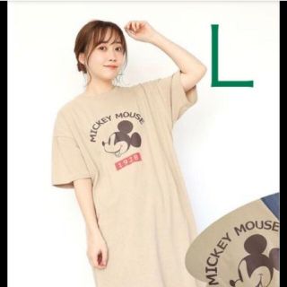 シマムラ(しまむら)のTERA×DISNEY レディース ワンピース Lsize❤️ 新品・タグ付き(ロングワンピース/マキシワンピース)