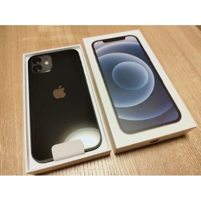 iPhone12 64GB ブラック 新品未使用 SIMフリー 一括購入判定