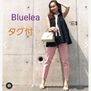 ルシェルブルー(LE CIEL BLEU)の未使用 タグ付き Bluelea  ブラウス ティアードボウタイブラウス(シャツ/ブラウス(半袖/袖なし))