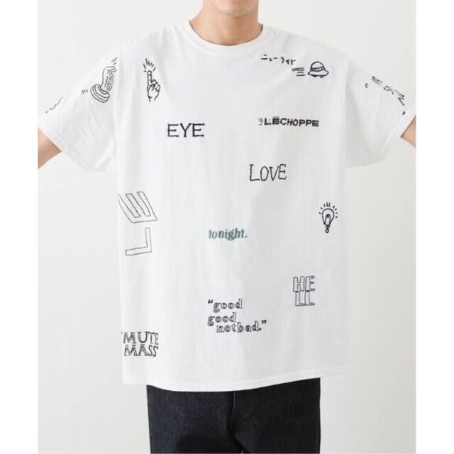 【新品未使用‼️】tokio　Big hand embroidery Tシャツ