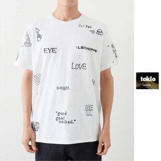 コモリ(COMOLI)の【新品未使用‼️】tokio　Big hand embroidery Tシャツ(Tシャツ/カットソー(半袖/袖なし))