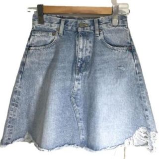 RH Vintage High Waist Denim Skirt