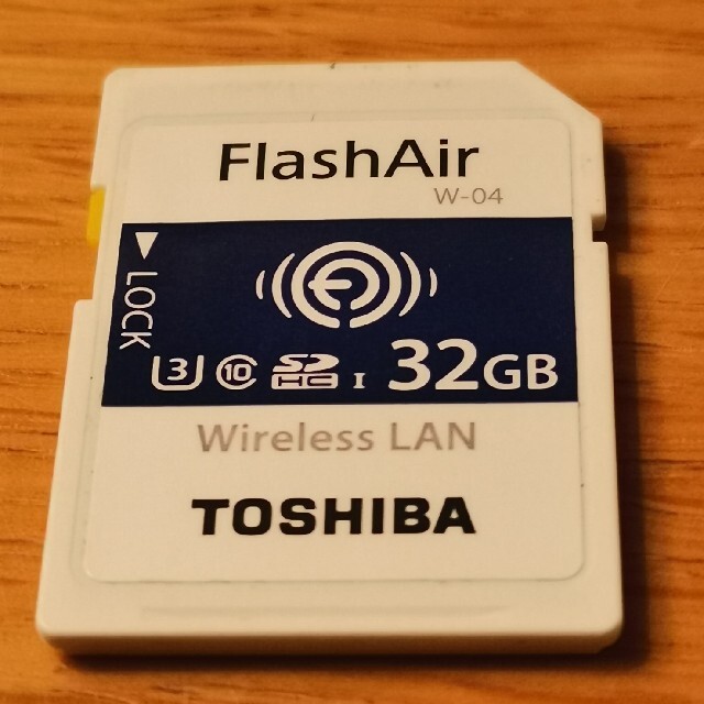 東芝ASINTOSHIBA FLASHAIR W-04 32GB