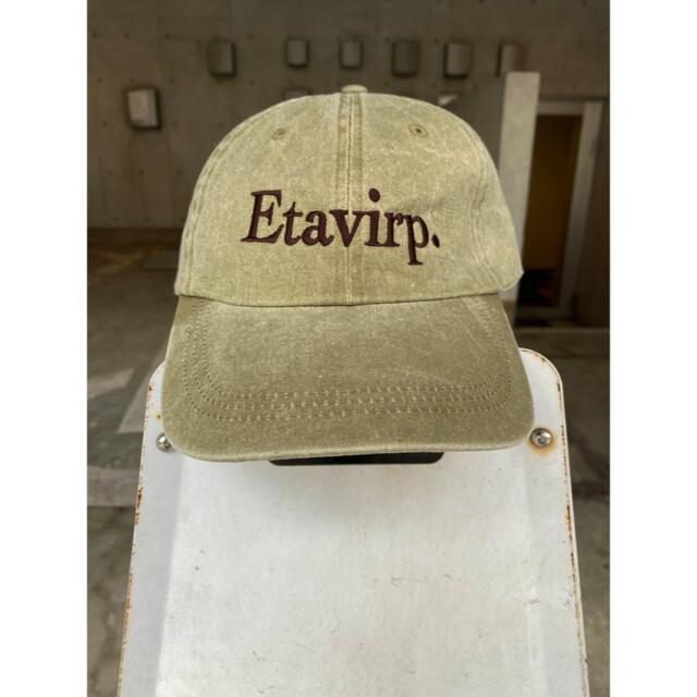 キャップEtavirp Pigment Dye Old Logo Cap Khaki