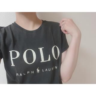 ポロラルフローレン(POLO RALPH LAUREN)のラルフローレン　ロゴTシャツ　すみ黒(Tシャツ(半袖/袖なし))
