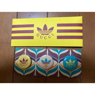 グッチ(Gucci)のadidas GUCCI コラボバッジ(ノベルティグッズ)