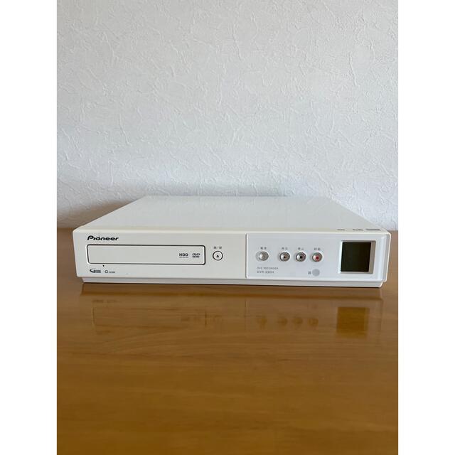 Pioneer(パイオニア)のDVDプレーヤー Pioneer DVR-330H-W スマホ/家電/カメラのテレビ/映像機器(DVDレコーダー)の商品写真