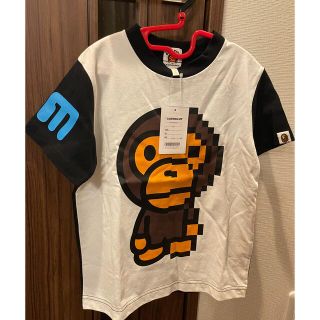 アベイシングエイプ(A BATHING APE)のBAPE KIDS MILO 立ちmiloTシャツ　サンプル品120cm(Tシャツ/カットソー)