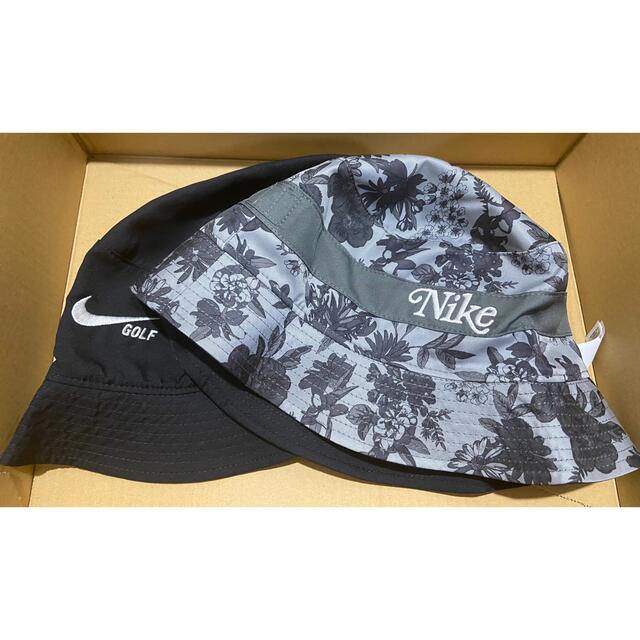 NIKE(ナイキ)のL/XL【NIKE】リバーシブル　バケットハット【ナイキゴルフ】黒　バケハ メンズの帽子(ハット)の商品写真