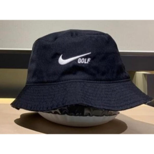 NIKE(ナイキ)のL/XL【NIKE】リバーシブル　バケットハット【ナイキゴルフ】黒　バケハ メンズの帽子(ハット)の商品写真