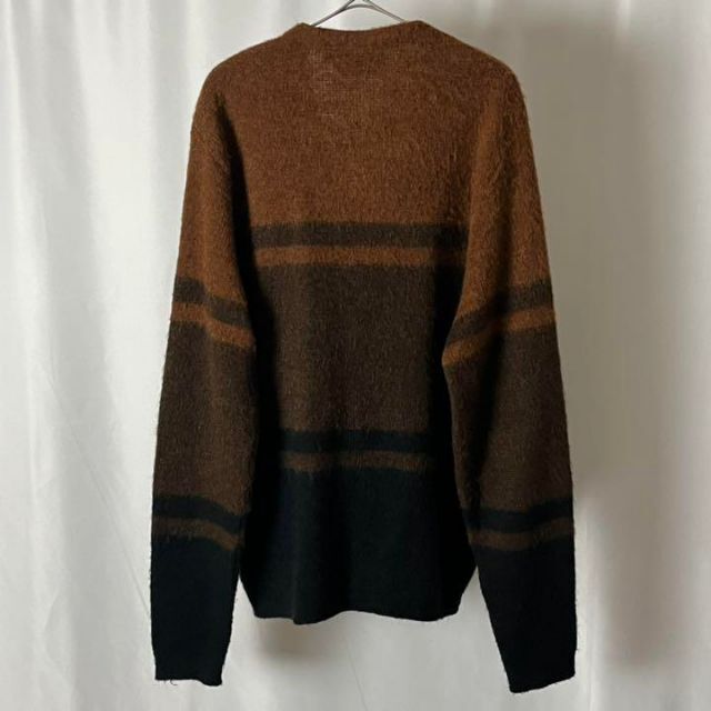 Saga Knit ハンドニット コンチョボタン ノルディック ウールニットカーディガン ノルウェー製 メンズM /eaa285808