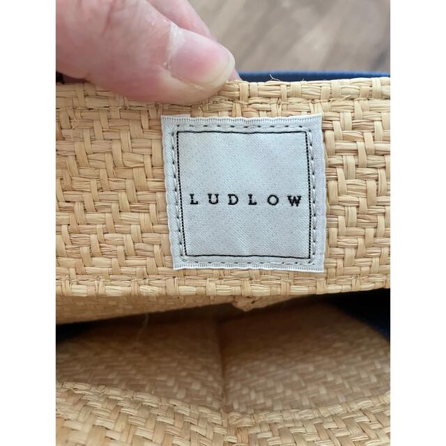 LUDLOW(ラドロー)のLUDLOW ラドロー　かごバッグ　トートバッグ　ラフィア　スコットクラブ レディースのバッグ(トートバッグ)の商品写真