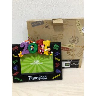 ディズニー(Disney)のカリフォルニア　ディズニーランド  写真立て フォトフレーム(キャラクターグッズ)