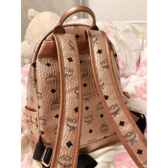 カテゴリ MCM - MCM リュック シャンパンゴールド Sサイズ 正規品の