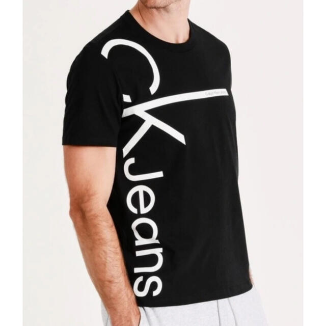 Calvin Klein(カルバンクライン)の新品　Calvin Klein Jeans メンズ  バーティカルロゴ　Tシャツ メンズのトップス(Tシャツ/カットソー(半袖/袖なし))の商品写真