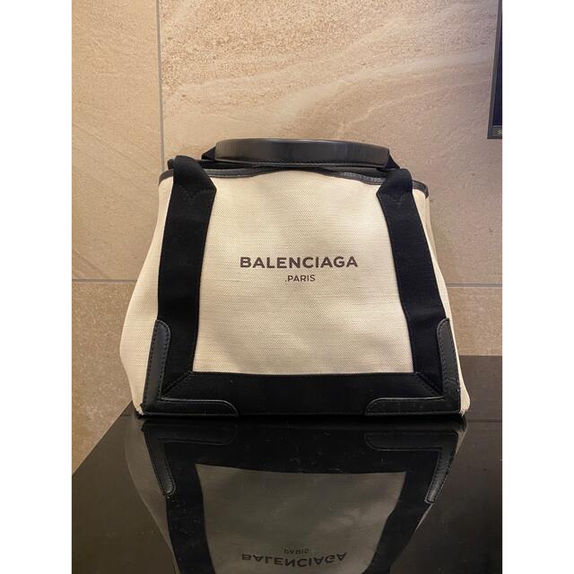 楽天スーパーセール】 極美品☆BALENCIAGA.バレンシアガ.ネイビーカバ