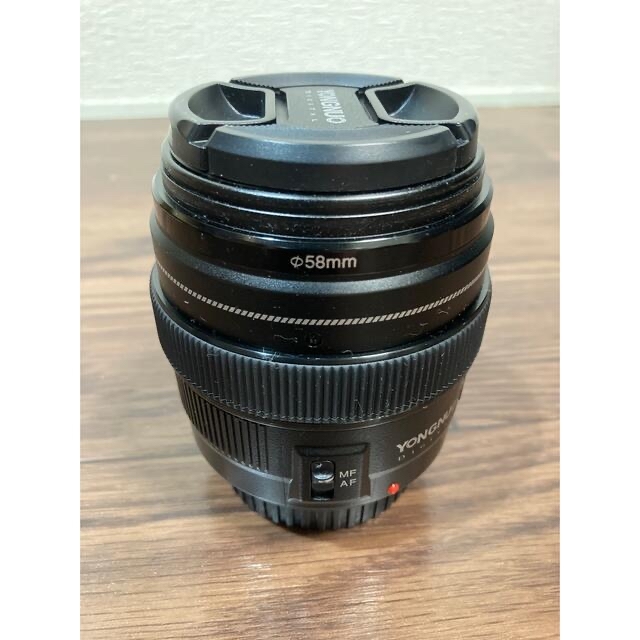 100mm F2 単焦点 Canon用 YONGNUO製 スマホ/家電/カメラのカメラ(レンズ(単焦点))の商品写真