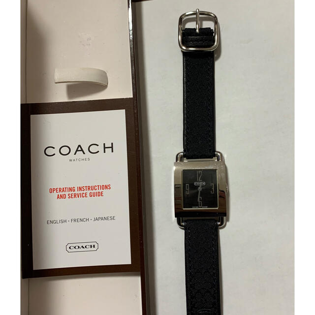 COACH(コーチ)のCOACH 腕時計 ブラック レディースのファッション小物(腕時計)の商品写真
